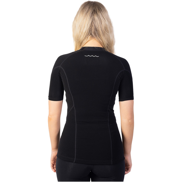 2025 Gul Womens Evotherm Thermal Short Sleeve Top EV0052-B9 - Black